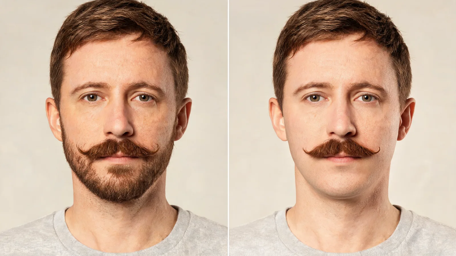 Beard Remover Filter: Remove the Beard, Keep the Mustache